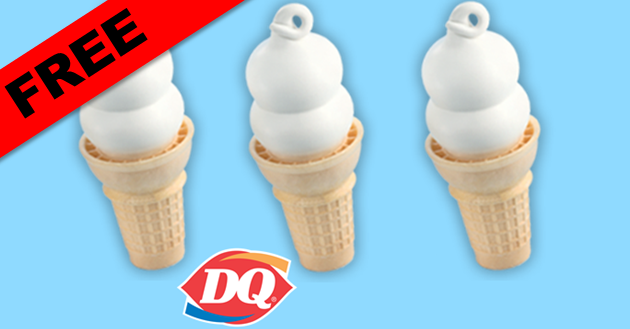 FREE Dairy Queen Ice Cream Cones