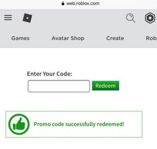 Roblox New Promo Code