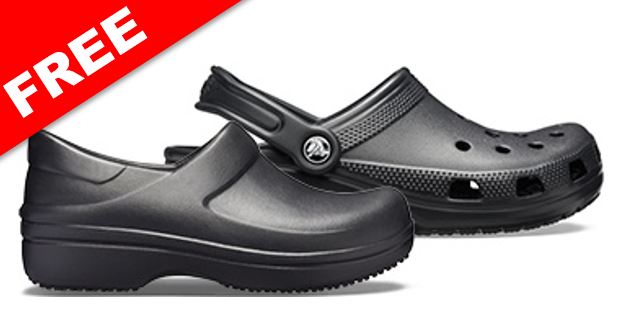 FREE Pair of Crocs for Medical Workers 