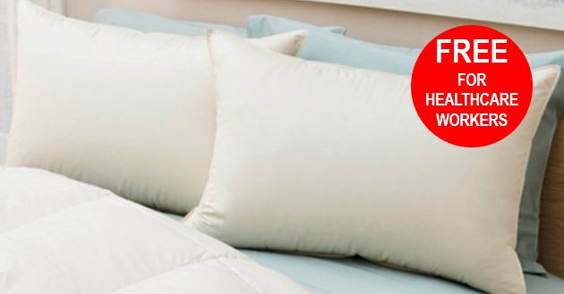 mattress firm free pillow for healthcare workers